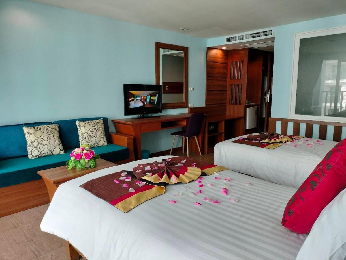 Saisawan Beach Luxury Hotel На Джомтьен Экстерьер фото